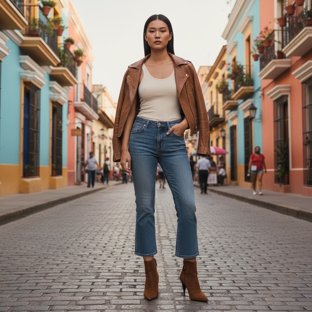 AllSaints Brown Suede Pointed Toe Stiletto Ankle Boots Western Chic 41 (10) - Picture 5 of 16